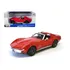 Carrinho Corvette Stingray 1970 Metal 1:24 Vermelho Maisto 