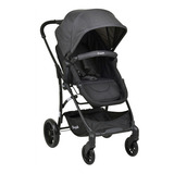 Carrinho De Bebe 3em1 Reversivel Convert Burigotto Dark Grey Cor Do Chassi Preto