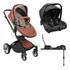 Carrinho De Bebê Candy C/ Bebê Conforto Preto E Base Isofix