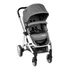 Carrinho De Bebê De Paseio Travel System Infanti Epic Lite Ts Trio Grey Classic Com Chassi De Cor Prateado