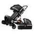 Carrinho De Bebe Europeu 3 Em 1 Moises Berço + Bebe Conforto