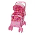 Carrinho De Bebe Mosquiteiro Reversivel Pink   Bolsa