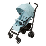Carrinho De Bebê Passeio Guarda Chuva Lite Way 4 Basic Hydra Chicco Cor Azul Com Chassi Preto