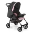 Carrinho De Bebê Romano 0 A 15kg Galzerano Cor Rosa