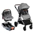 Carrinho De Bebê Romanzo Com Bebê Conforto + Base - Infanti