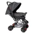 Carrinho De Bebê Rover Com Alça Reversível Prime Baby Cinza