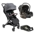 Carrinho De Bebê Sprint Ii Com Bebê Conforto E Base - Kiddo