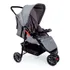 Carrinho De Bebê Toffy 03 Rodas Compacto Cinza Mescla 0 Meses À 15kg Imp02161 - Cosco Kids