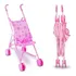 Carrinho de boneca De Plástico Brinquedo Infantil Passeio