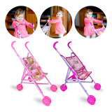 Carrinho De Boneca Dobravel
