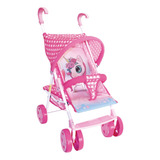 Carrinho De Boneca Unicornio