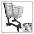 Carrinho De Compras 65l Pvc Compacto Forte Para Supermercado