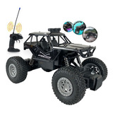 Carrinho De Controle Remoto 4x4 Monster Truck Ninho Boy Cor Preto