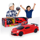 Carrinho De Controle Remoto Brinquedo Super Cars Polibrinq Cor Vermelho