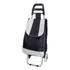 Carrinho De Feira Dobrável Preto 95x35x34cm   Dolce Home