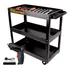 Carrinho De Ferramentas Aberto Mecanico Para Oficina Bcm400 The Black Tools Com Parafusadeira Sem Fio 4 8v