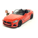 Carrinho De Ferro Carrinho Miniatura Bmw Z4 Com Teto 1:34 