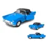 Carrinho De Ferro Coleção Em Miniatura Ford Thunderbird 1955