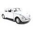 Carrinho De Ferro Fusca Clássico 1/32 Miniatura Coleção Cor Branco
