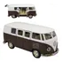 Carrinho De Ferro Kombi Rmz Antiga Miniatura Fricção Detalhe Cor Marrom