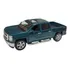 Carrinho De Ferro Miniatura Chevrolet Silverado 2014 1/46 Cor Verde Esmeralda