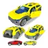 Carrinho De Ferro Miniatura Sedan Esportivo De Metal