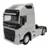 Carrinho De Ferro Miniatura Volvo Fh Coleção Caminhão Cor Prata