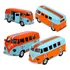 Carrinho De Fricção Kombi Miniatura De Ferro Colecionável