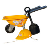 Carrinho De Mão Brinquedo Carriola Obra   Brinquedos Tilin