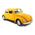 Carrinho De Metal Fusca Abre Porta Capô Flexão Presente To