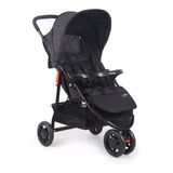 Carrinho De Passeio Para Bebê Delta  até 15kg  Preto   Voyage