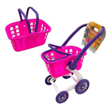 Carrinho De Supermercado 2 Em 1 Confort Baby 0248 Samba Toys
