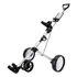 Carrinho De Transporte De Golfe Com 3 Rodas   Pgm