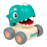 Carrinho Dino Com Fricção E Apito Verde Escuro 17244 Buba