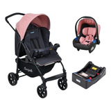 Carrinho Ecco Rosa Cinza