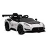 Carrinho Elétrico Maserati R/c 12v Branco Bandeirante 2748