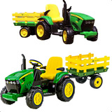 Carrinho Eletrico Trator Com