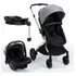 Carrinho Epic 360° Com Bebê Conforto E Base Isofix Infanti Cor Cinza