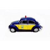 Carrinho Ferro Fusca Miniatura Policia Rodoviária Federal