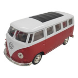 Carrinho Ferro Kombi Vermelha