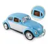 Carrinho Fusca Clássico De Controle Remoto Azul Com Luz