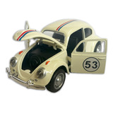 Carrinho Fusca Ferro Friccao