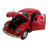 Carrinho Fusca Ferro Friccao