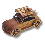 Carrinho Fusca Surf Decorativo
