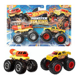 Carrinho Hot Wheels Monster Truck 1:64 Metal Original Mattel
