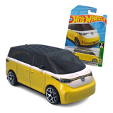 Carrinho Hotwheels Volkswagen Id Buzz Amarelo Com Preto