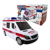 Carrinho Infantil Ambulancia Brinquedo
