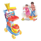 Carrinho Limpeza Infantil Brinquedo