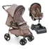 Carrinho Maranello Chocolate E Bebê Conforto Base Galzerano