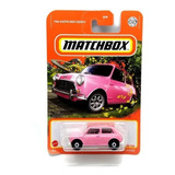 Carrinho Matchbox - 1964 Mini Cooper Rosa - Escala 1/64